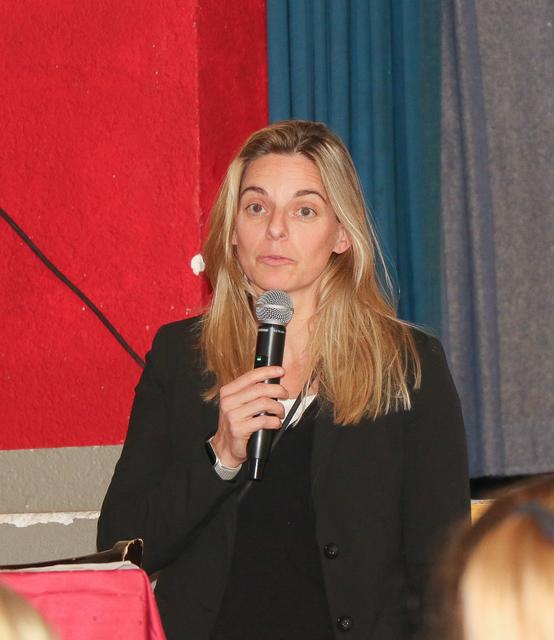 Nia Künzer, Fußballweiltmeisterin und Botschafterin der Aktion "alkoholfrei Sport genießen" | Foto: Heike Schwitalla