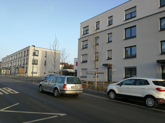 Über schnelles Internet können die Bewohner der Bauhilfe-Wohnriegel im Winzler Viertel dank Glasfaserkabelanschluss verfügen. Foto: Kling-Kimmle