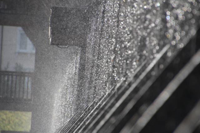 "Pfälzer Meeresluft" am Gradierbau in Bad Dürkheim.  | Foto: Jonas Beckmann