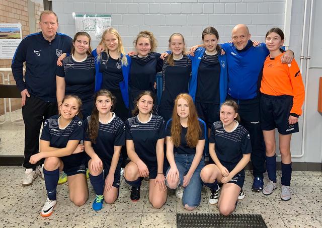 Toller 3. Platz der B Juniorinnen bei den Westpfalz Hallenmeisterschaften