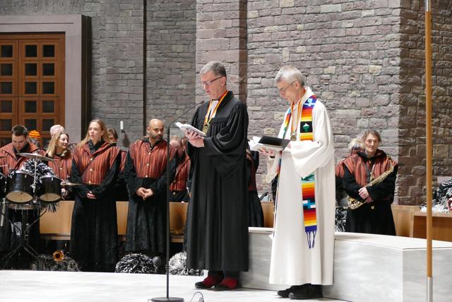 Pfarrer Dirk Keller und Achim Zerrer, Die Notenchaoten