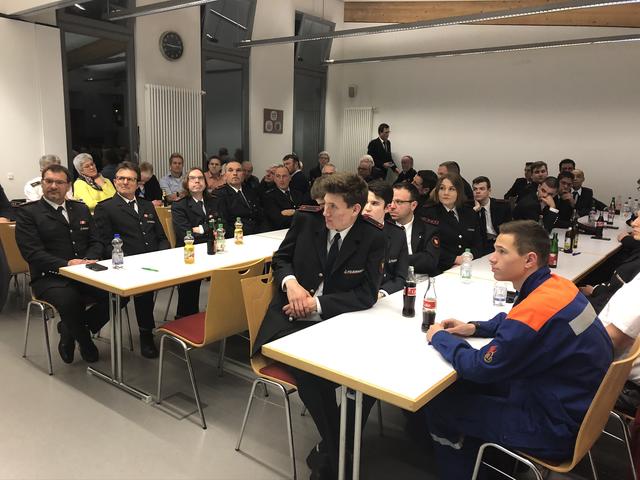 Jahreshauptversammlung der Feuerwehr. | Foto: Feuerwehr Wettersbach