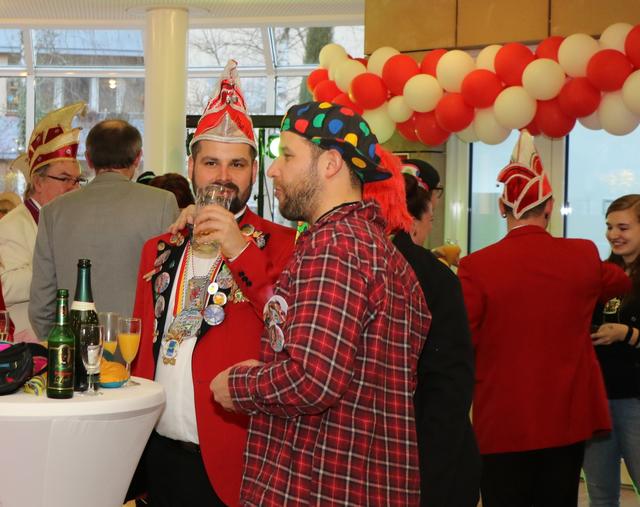 Tollitätentreff im Foyer der Germersheimer Stadthalle | Foto: Heike Schwitalla