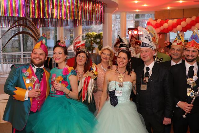 Tollitätentreff im Foyer der Germersheimer Stadthalle | Foto: Heike Schwitalla