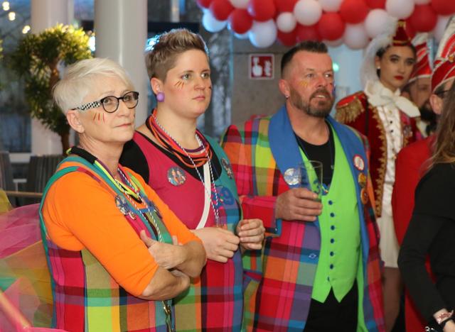 Tollitätentreff im Foyer der Germersheimer Stadthalle | Foto: Heike Schwitalla