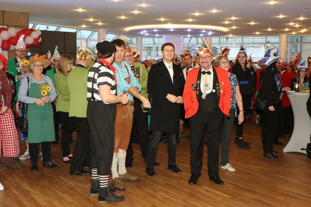 Tollitätentreff im Foyer der Germersheimer Stadthalle | Foto: Heike Schwitalla