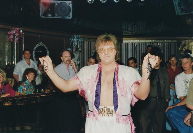 "El Fakir" war mit seiner Schlangen- und Spinnen-Show öfter im "Eden" | Foto: Michael Hahn