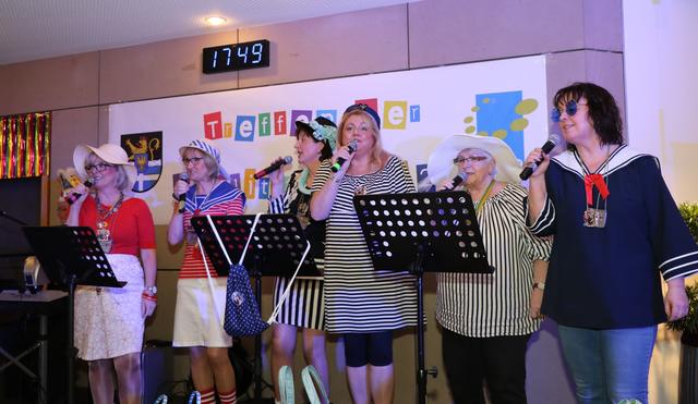 Tollitätentreff im Foyer der Germersheimer Stadthalle | Foto: Heike Schwitalla