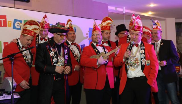 Tollitätentreff im Foyer der Germersheimer Stadthalle | Foto: Heike Schwitalla