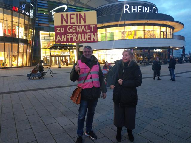 One Billion Rising in Ludwigshafen. | Foto: BAS