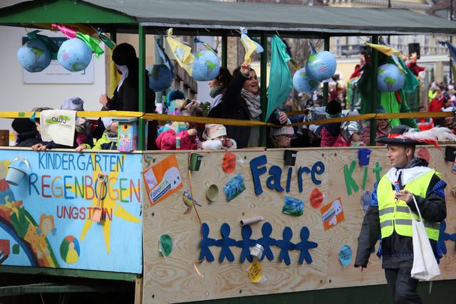 Die Faire Kita: Kindergarten Regenbogen aus Ungstein.  | Foto: Franz Walter Mappes