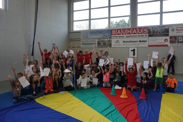 Es wurde auch eine Winterolympiade beim Judo-Sportverein angeboten. | Foto: Stadt Speyer