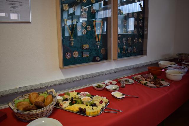 Leckeres Aschermittwochs-Buffet. | Foto: B.Bender
