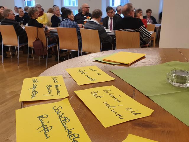 Die verschiedenen Aspekte der bundesweiten Kampagne "Sei gut, Mensch!" boten viel Stoff für Diskussion und Auseinandersetzung | Foto: Andrea Daum