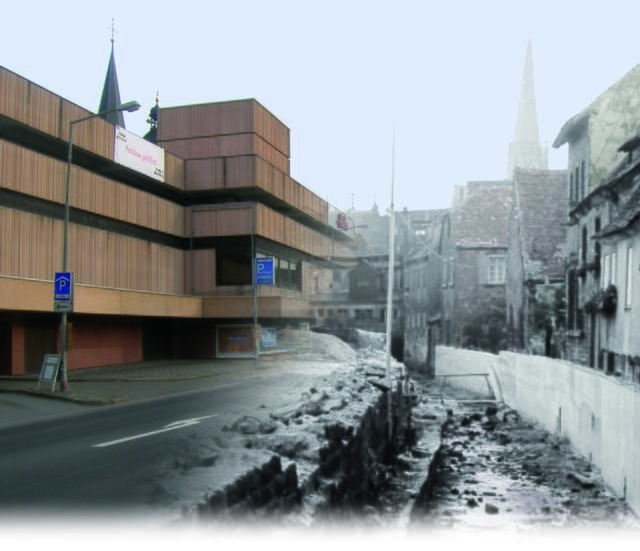 Bild 4 a: Abriss Bachgängel. | Foto: Waldemar Lyszio
