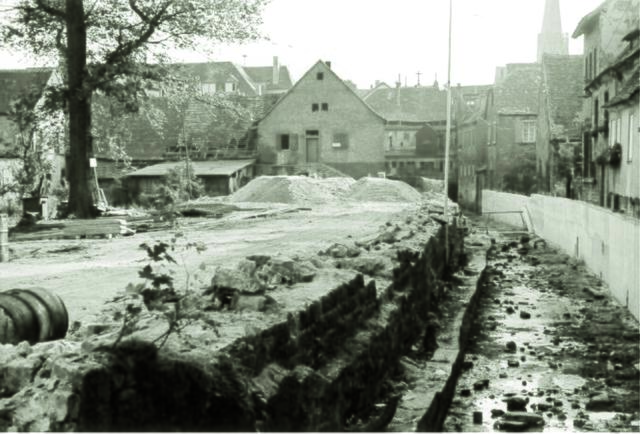 Bild 4b: Karstadtstelle, Abriss Bachgängel | Foto: Waldemar Lyszio
