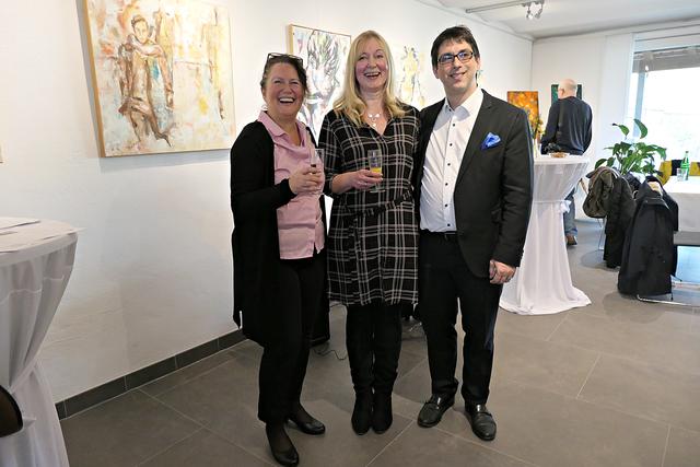 Tina Krauß, Evelyn Tedesco mit Ehemann | Foto: Brigitte Melder