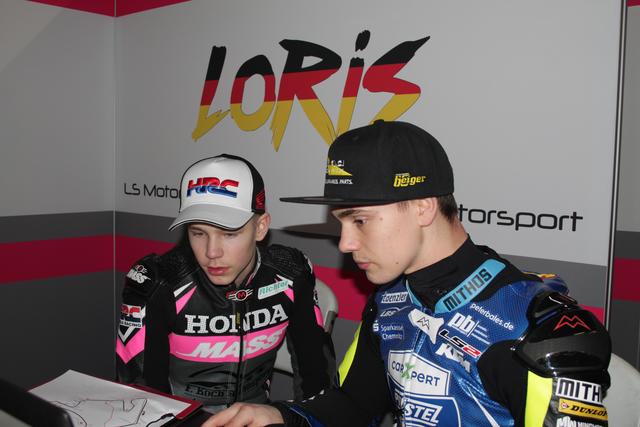 Loris Schönrock und Dirk Geiger (rechts)