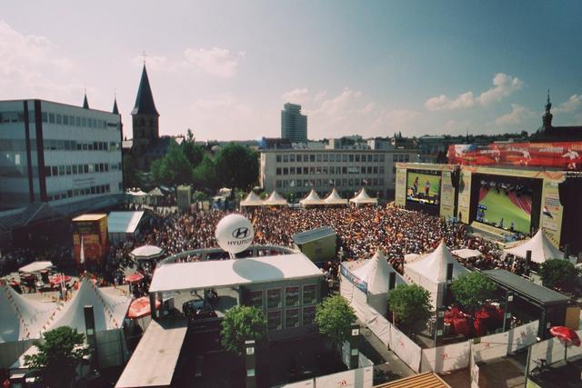 als die Welt bei uns zu Gast