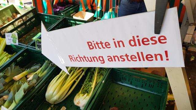 Eine klare Ansage – auch auf dem Gutenbergplatz | Foto: www.jowapress.de