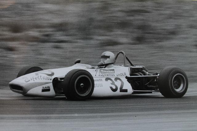 Hermann Unold gewann 1970 das Mai-Pokal Rennen in der Formel 3-Klasse in Hockenheim