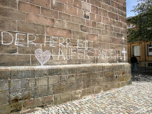 und an der Lutherkirche. Fotos (3): Kling-Kimmle