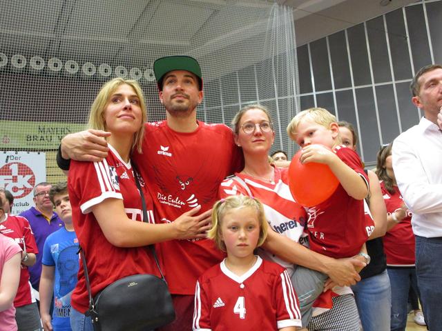 Eulen-Kapitän Philipp Grimm wird verabschiedet