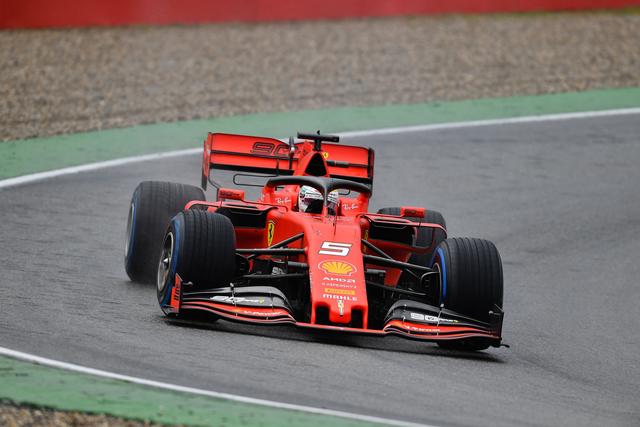 Ferrari-Pilot Sebastian Vettel (Heppenheim) wurde 2019 Zweiter in Hockenheim (Foto von Thorsten Horn) 