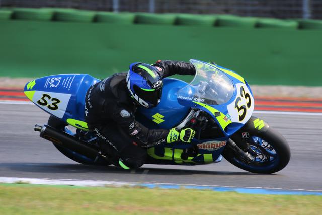 Suzuki-Pilot Nicolai Kraft aus Hockenheim