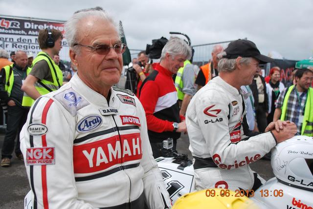 Der zweifache Weltmeister Dieter Braun (links) und Peter Rubatto