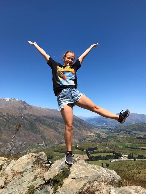 Amelie Bruhns auf dem Weg nach Queenstown auf der Südinsel Neuseelands | Foto: privat
