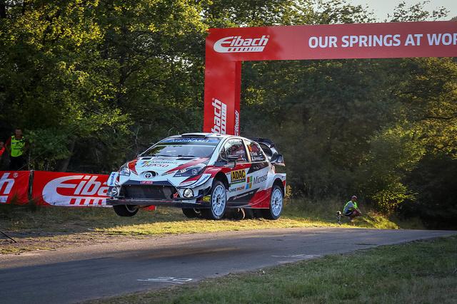 Der Este Ott Tänak gewann im Vorjahr die ADAC Rallye Deutschland und wurde dann auch Weltmeister 