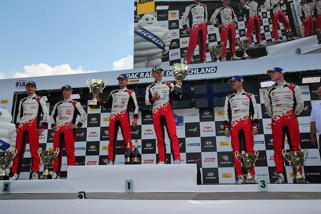 Der Este Ott Tänak gewann im Vorjahr die ADAC Rallye Deutschland und wurde dann auch Weltmeister 