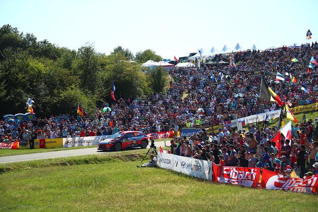 Zur ADAC Rallye Deutschland kamen im Vorjahr 222.100 Zuschauer
