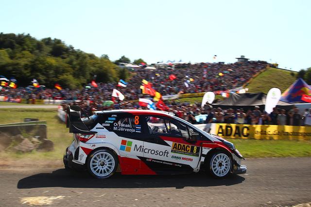Der Este Ott Tänak gewann im Vorjahr die ADAC Rallye Deutschland und wurde dann auch Weltmeister 