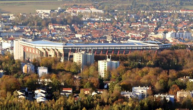 Blick vom Humbergturm auf das Fritz-Walter-Stadion | Foto: Jens Vollmer