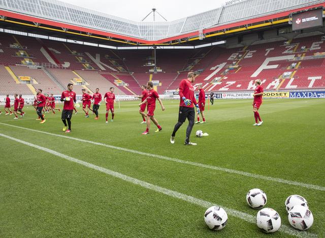 Training im Friz-Walter-Stadion, eine Aufnahme aus dem Jahr 2016 | Foto: Jens Vollmer