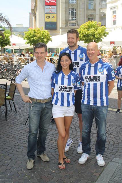Neues Trikot beim KSC, 2014 | Foto: Archiv jowapress.de