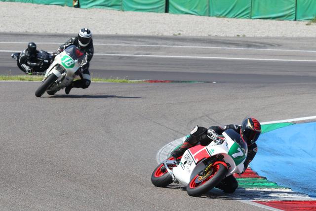 Herbert Hauf (Yamaha/Startnummer 7) war 1981 Europameister in der 250 ccm Klasse