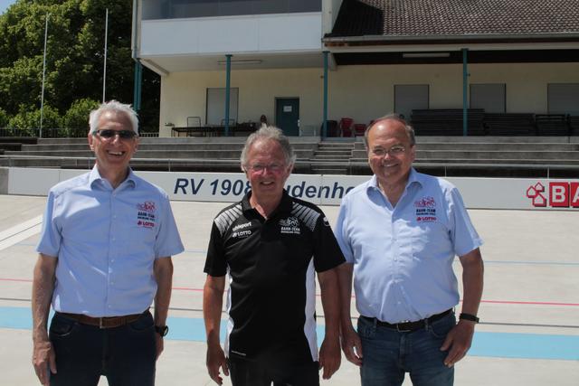 Hermann Mühlfriedel, Frank Ziegler und Werner Schröter (von links)