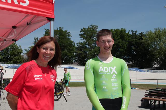 Alexandra Welte und Torben Osterheld