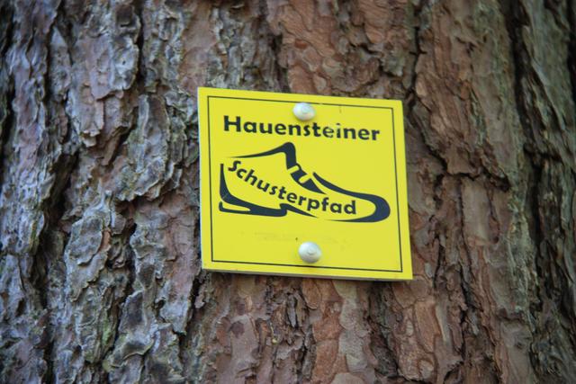 Wegmarkierung Hauensteiner Schusterpfad | Foto: Jens Vollmer