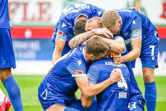 Freude über den Treffer des Matchwinners | Foto: tmc-fotografie.de