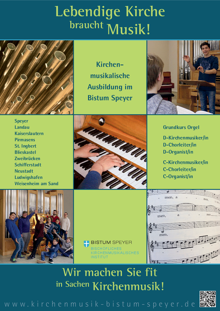 Informationen zur kirchenmusikalischen Ausbildung am BKI | Foto: www.kirchenmusik-bistum-speyer.de