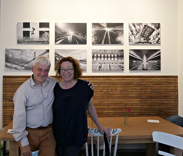 Cafebetreiber Ehepaar Hefner | Foto: Brigitte Melder