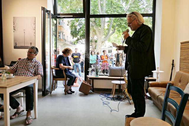 Wolfgang Sautermeister sprach über Malamos' Leben | Foto: Brigitte Melder