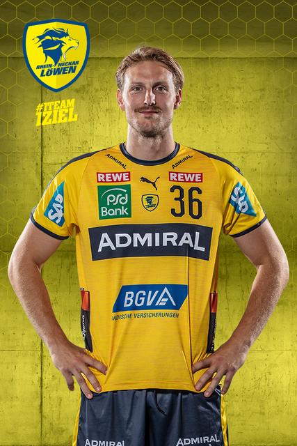 Jesper Nielsen trägt die Nummer 36 bei den Rhein-Neckar Löwen | Foto: ps