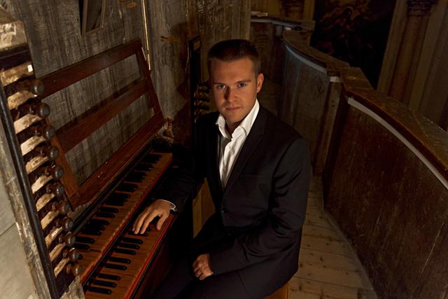 Organist Nicolo Sari aus Italien. | Foto: ps
