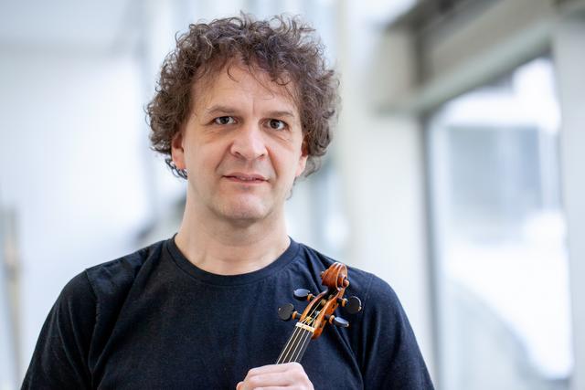 Barockviolinist Martin Joop. | Foto: ps
