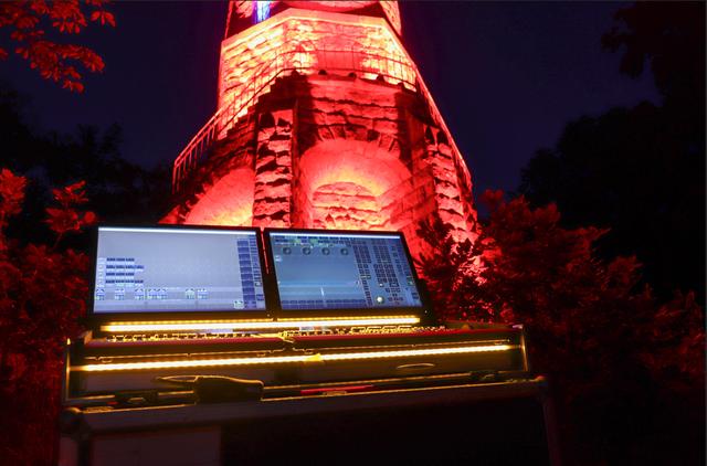 Night of Light auch am Humbergturm Kaiserslautern | Foto: Patrick Baumgärtner